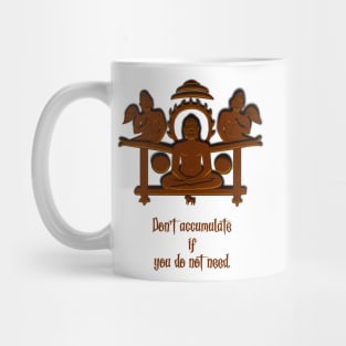 Lord Mahavira jainism quotes 5 Mug